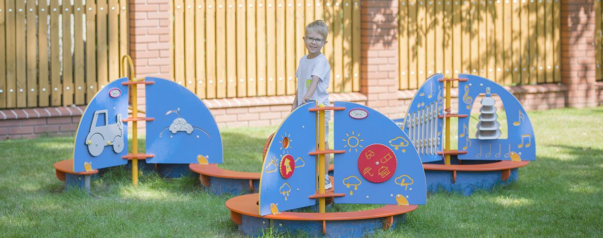 Manipulation Islands - unique devices designed for the youngest users of playgrounds